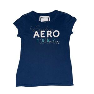 Aeropostale Y2K Short Sleeve T Shirt Women’s Size XL